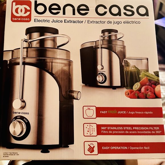 Irma Store Other Bene Casa Electric Juice Extractor Poshmark